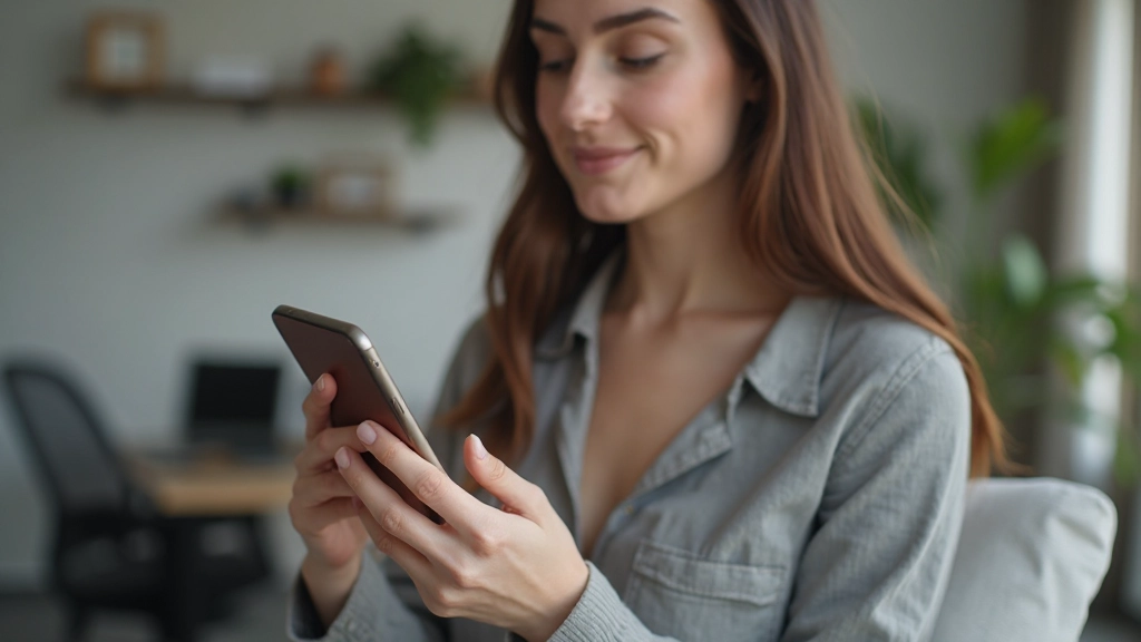 Фотография социальных сетей на экране смартфона с интерфейсом маркетинга